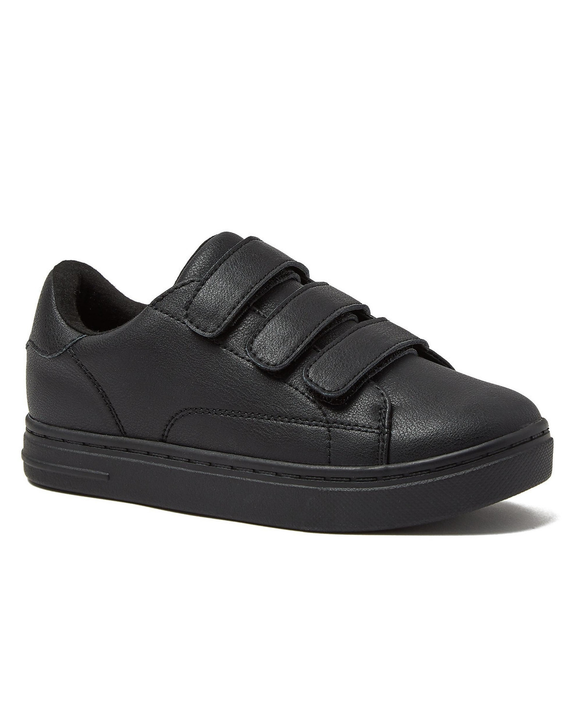 Lands' End Kids Easy On Sneakers - Black | Macy's