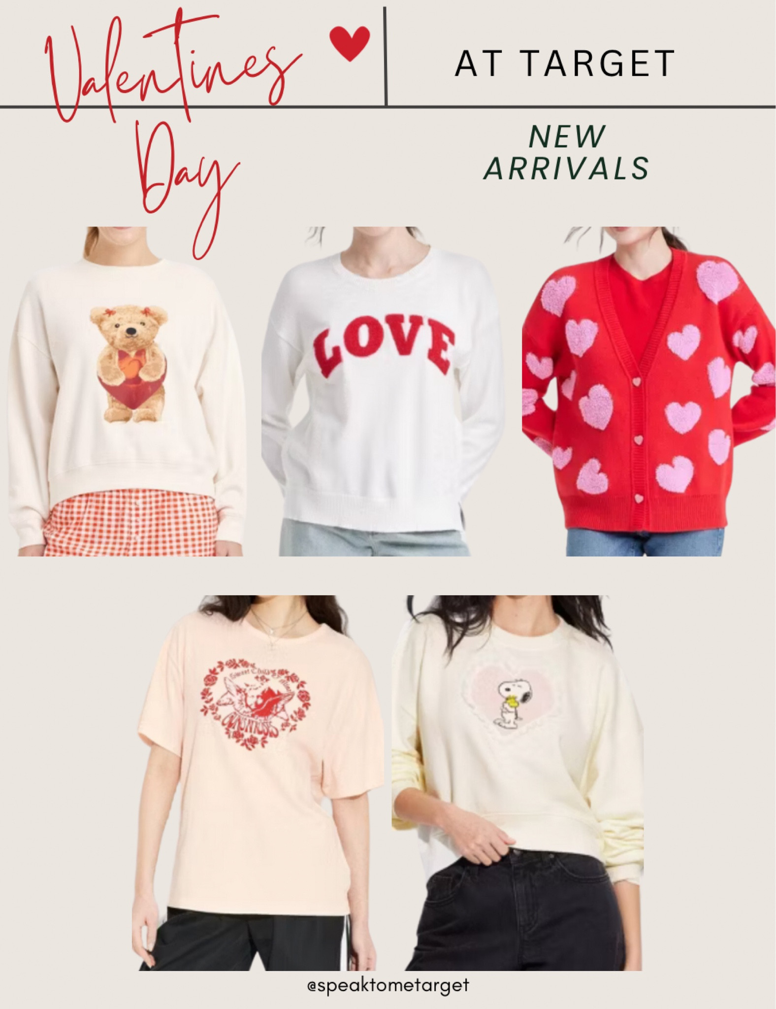 New Valentines Day arrivals at Target 

#LTKStyleTip #LTKHoliday #LTKFindsUnder50