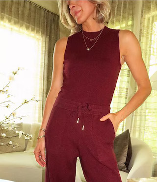 x Cella Jane Blog Knit Crew Neck Sleeveless Tank Top | Dillard's