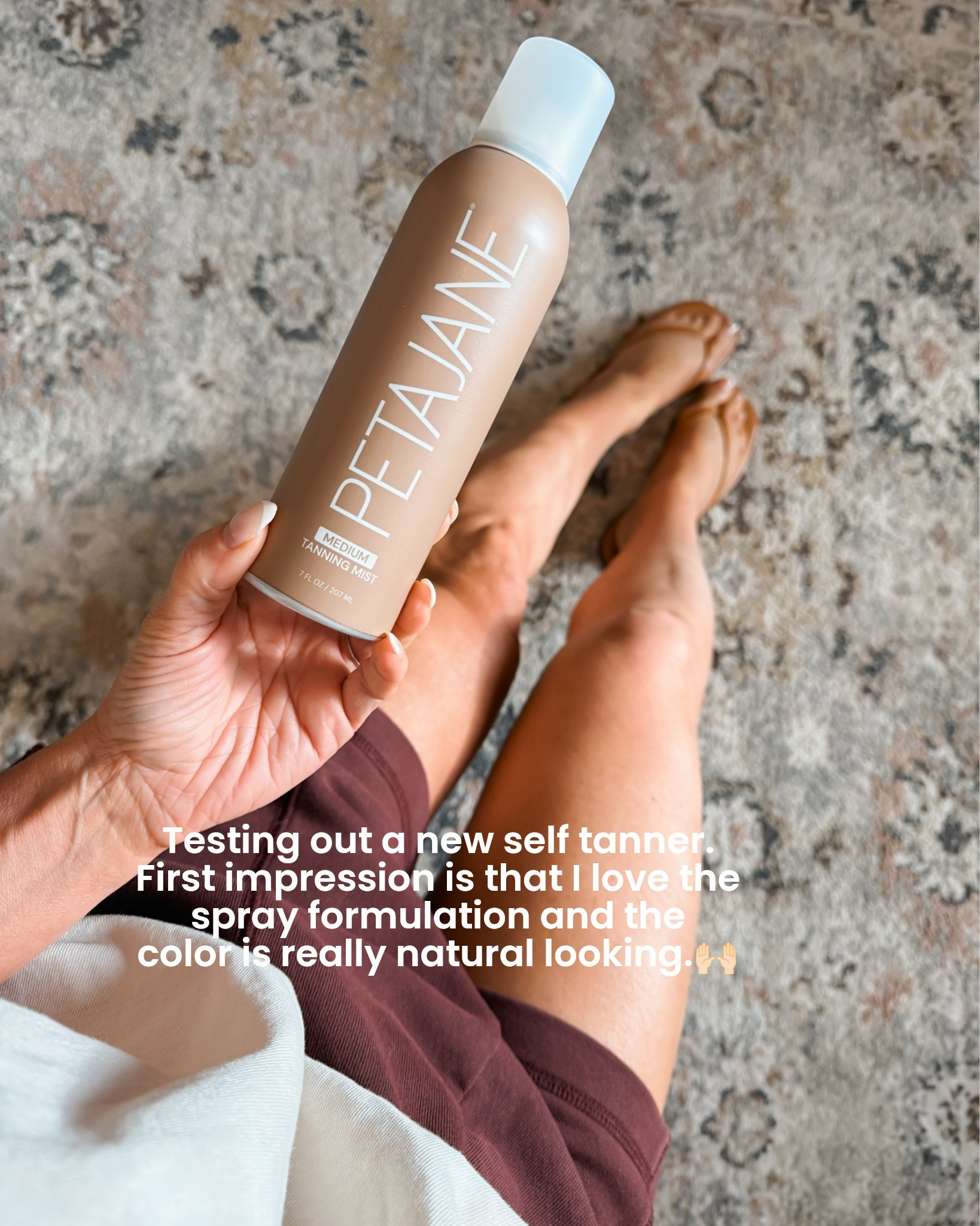 First time trying this particular self tanner. Great natural color and I love the easy spray application.👏

Self tanner, self tanner prep, self care, beauty routine, skincare routine

#LTKOver40 #LTKBeauty #LTKselfcare