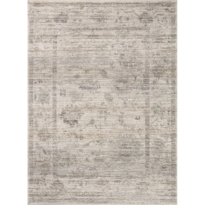 Magnolia Home by Joanna Gaines x Loloi Magnolia Home By Joanna Gaines X Loloi Millie Silver / Dov... | Wayfair North America