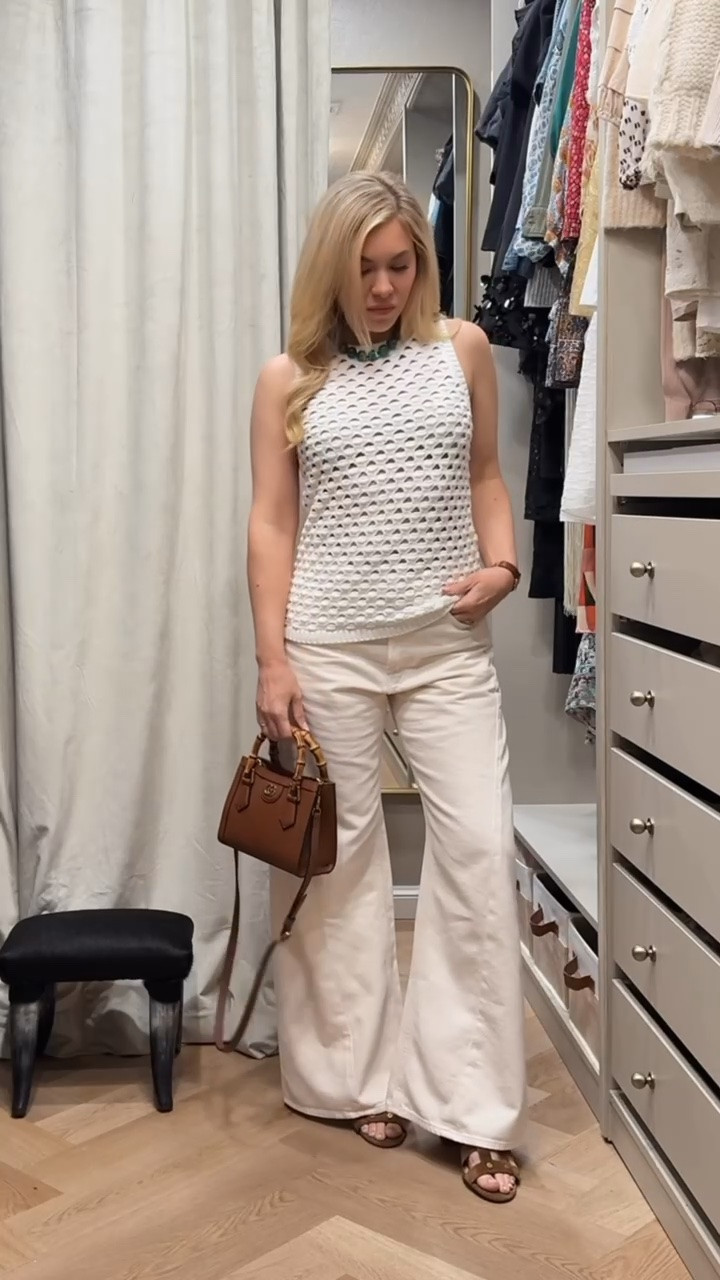 Love the shape of these twist jeans. 
I sized down (there’s no stretch) I’m in 26 instead of my usual 25
Green necklace selling out!!

#LTKgrwm #LTKdayinmylife #LTKootd