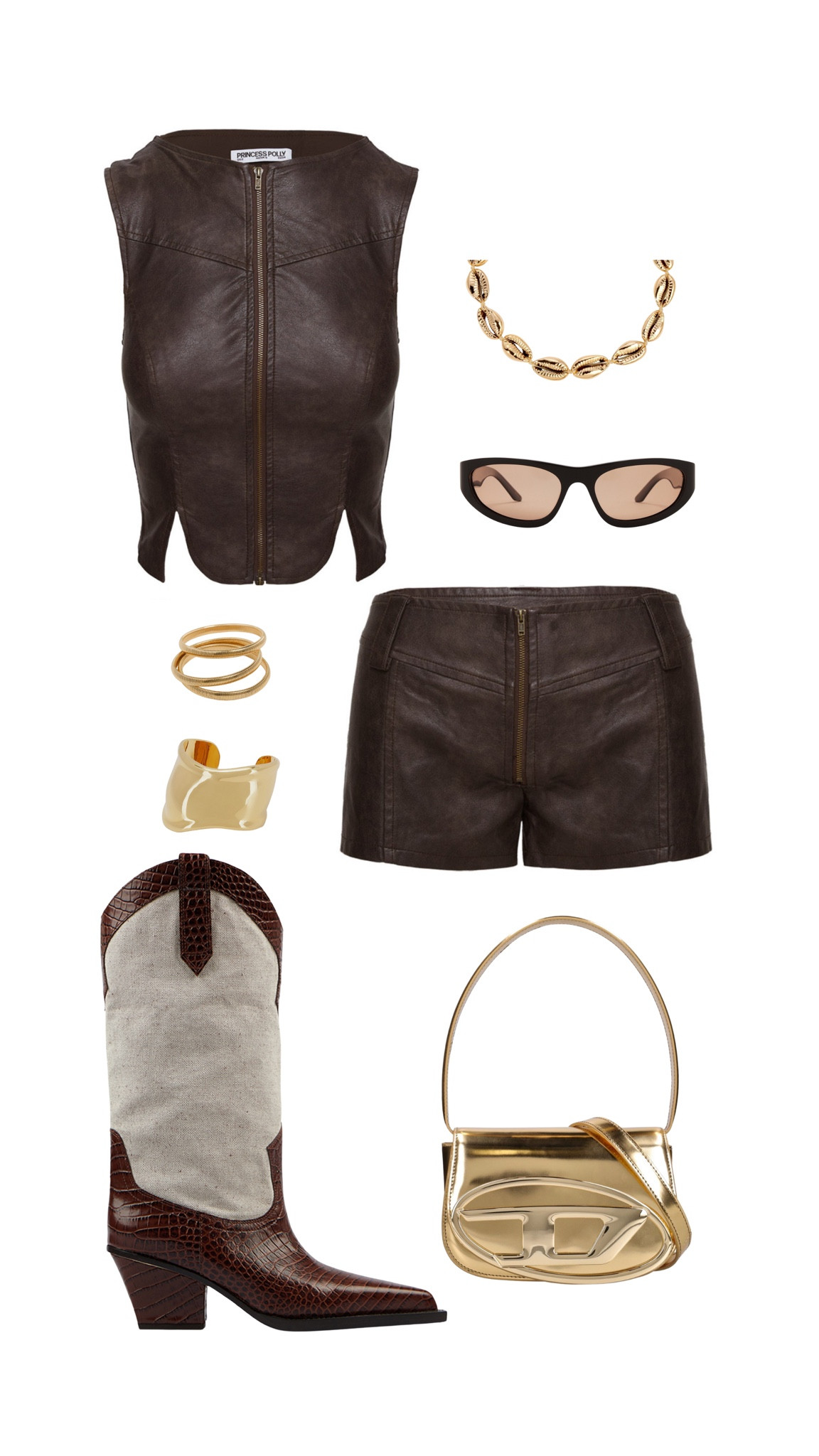 Festival outfit: love this matching faux leather set for under $100!!! 🪩#LTKFestival 

#LTKFindsUnder100 #LTKStyleTip #LTKSeasonal