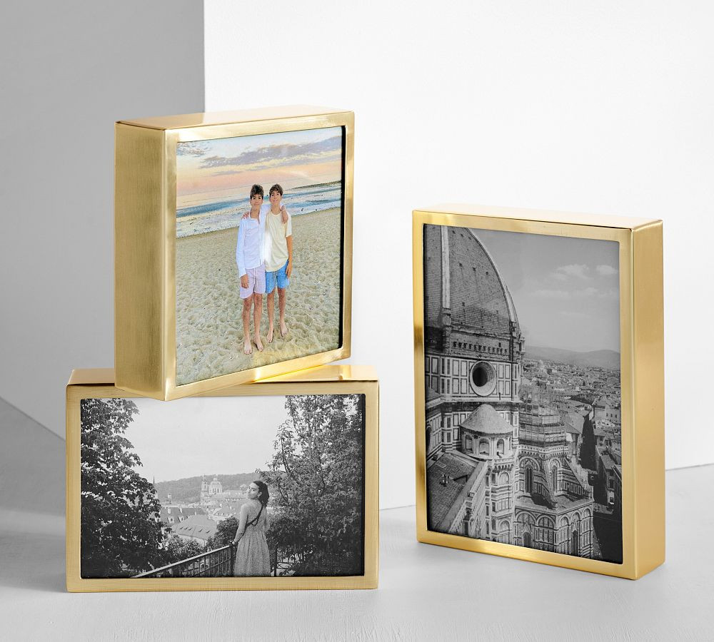 Hagen Picture Frames - Brass | Pottery Barn (US)