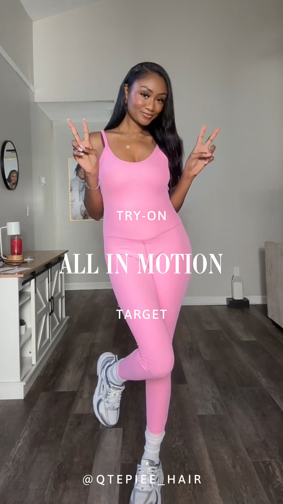Super cute Target exclusive All in Motion pink work-out/gym jumpsuit!

#LTKfindsunder50 #LTKfitness
