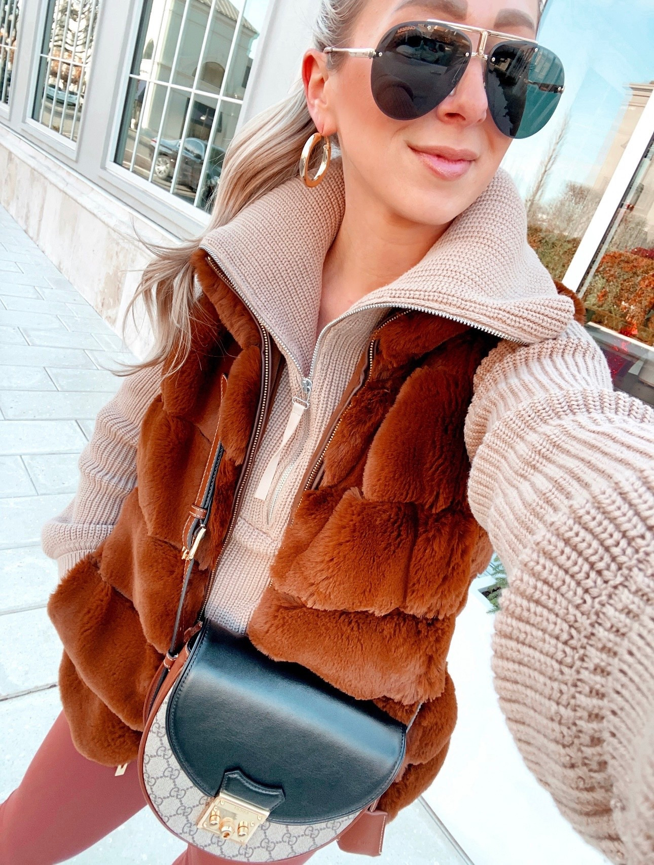 Throwback to my favorite faux fur vest because I found a near identical one (with a hood), marked down to under $50!!! 👏🏻 P.S. definitely working on growing my hair back this long! 💁🏼‍♀️

Faux fur vest, Varley, gifts for her, winter fashion, outerwear 

#LTKHoliday #LTKGiftGuide #LTKPetite
