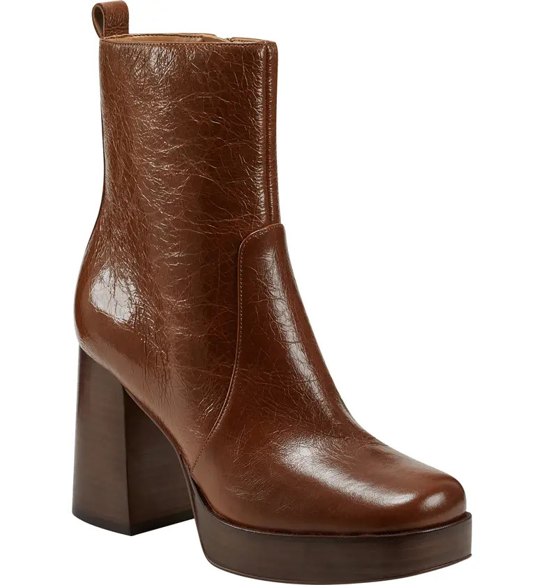 Marysa Block Heel Platform Bootie (Women) | Nordstrom