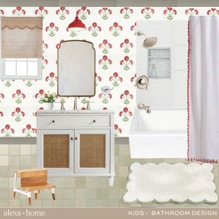 Girls bathroom design, kids bathroom, bathroom for kids, whimsical bathroom design 

#LTKkids #LTKfamily #LTKhome