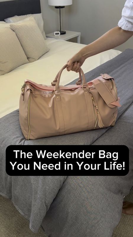 This is the best weekend or bag! This super versatile garment weekender bag is perfect for all of your upcoming holiday travels!

#LTKitbag #LTKtravel