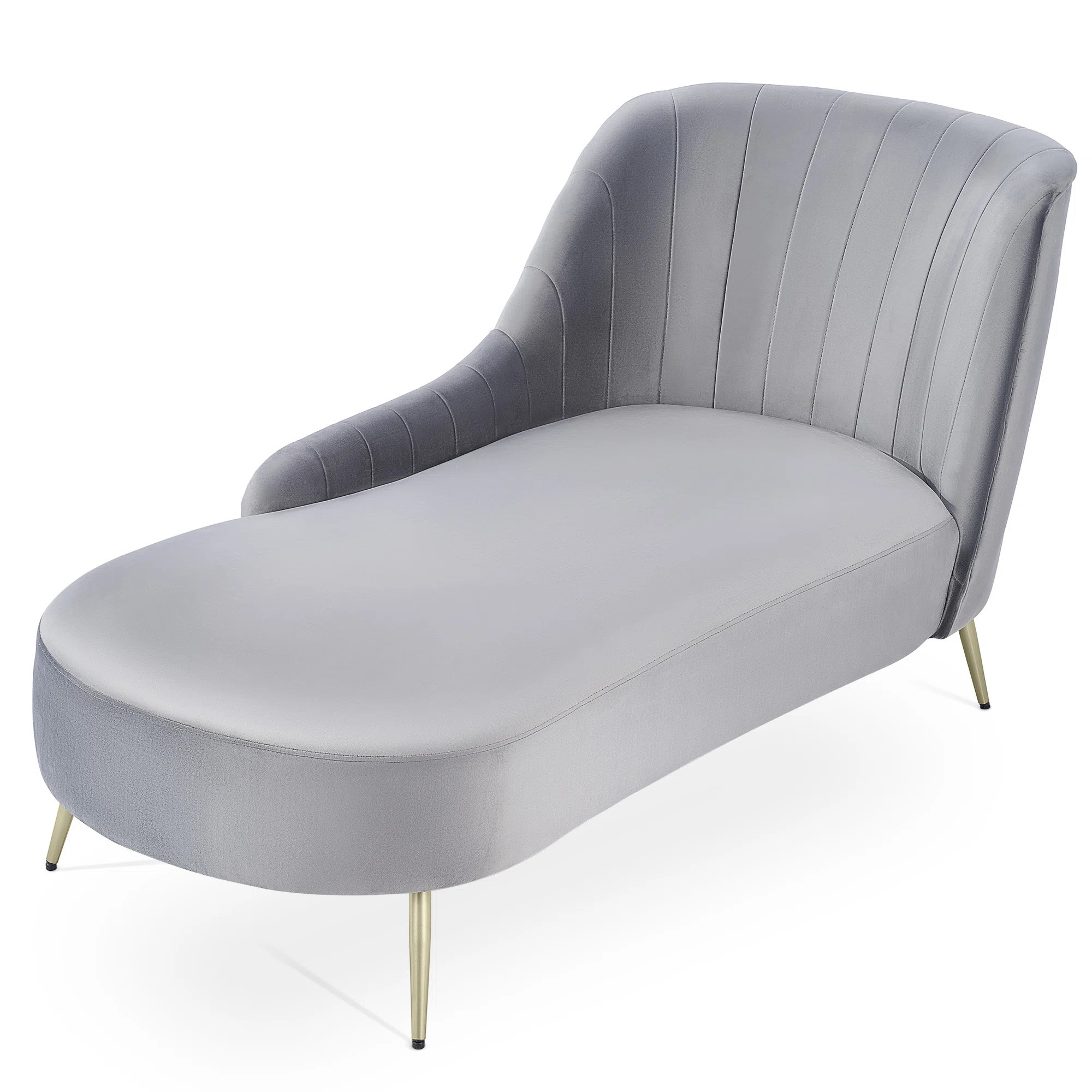 Wiston Velvet Chaise Lounge | Wayfair North America