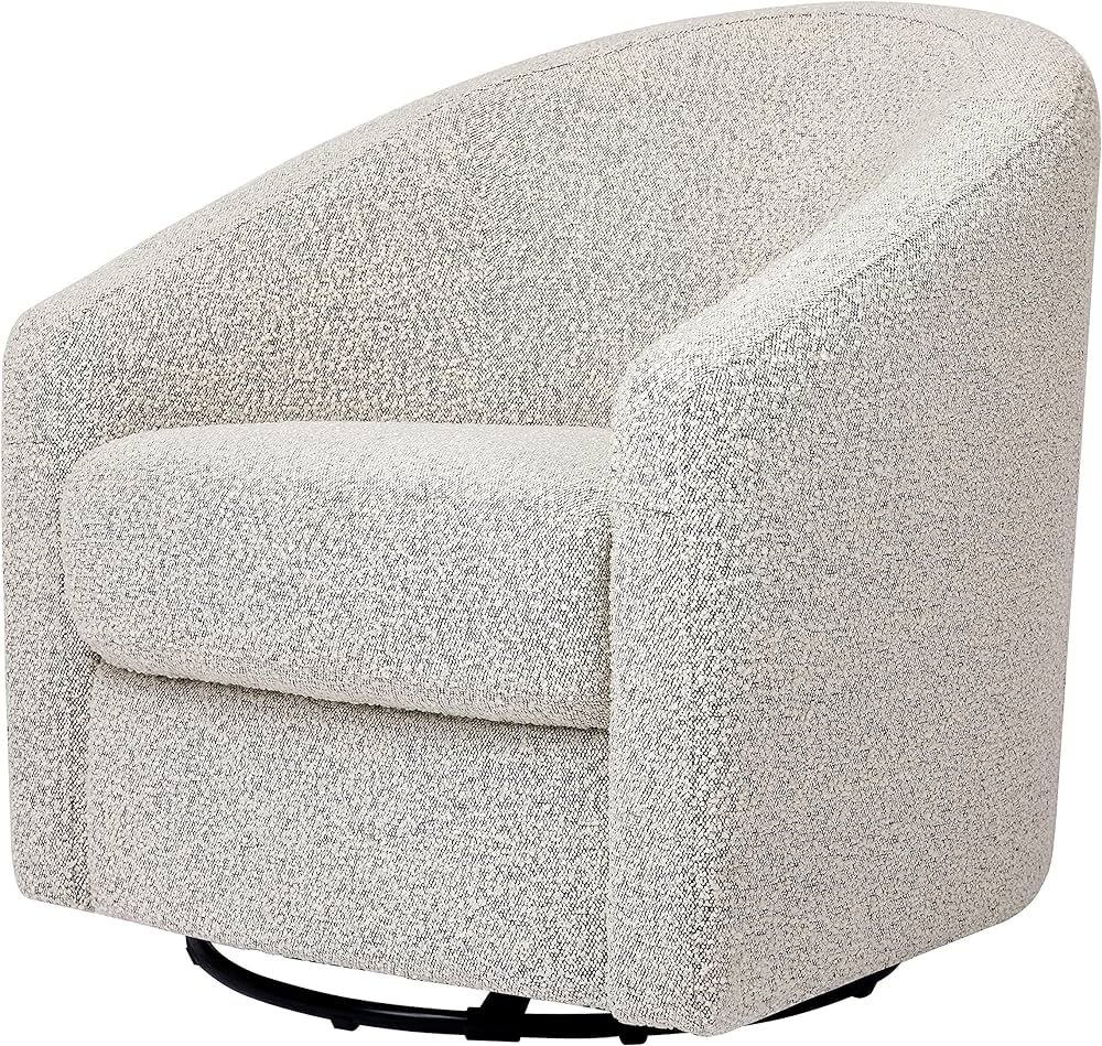 babyletto Madison Swivel Glider in Black White Boucle, Greenguard Gold and CertiPUR-US Certified | Amazon (US)