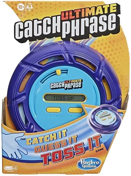 Hasbro Gaming Ultimate Catch Phrase Electronic Party Game for Ages 12 and Up, Blue | Amazon (US)