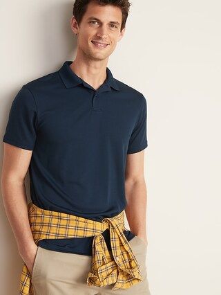 Moisture-Wicking Tricot Uniform Polo for Men | Old Navy (US)