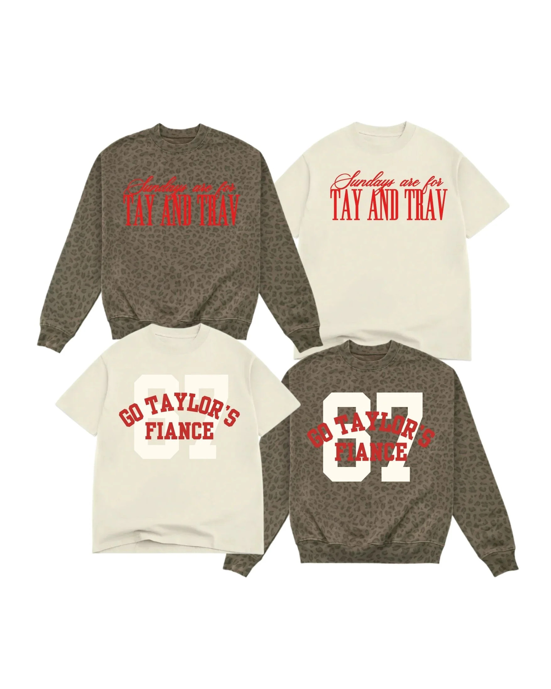 Tay & Trav T- Shirt + Crewneck PREORDER | KenzKustomz