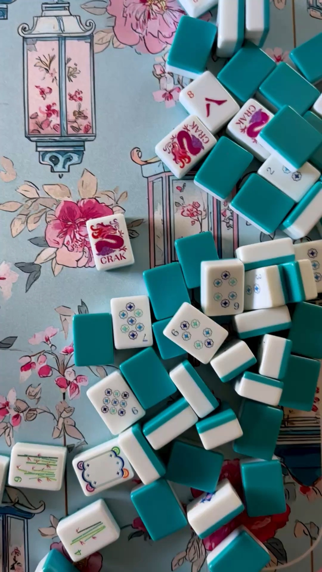 I found the perfect mat for the Mahjong Co. Celestial tile set! You can get Celestial tiles on Amazon and this mat is on Oh My Mahjong. It is beautiful and goes with so many tiles! These tiles are still on a 30 day return policy on Amazon as of this post!

#LTKHome #LTKSeasonal #LTKootd