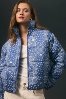 LSpace Elevation Printed Puffer Jacket | Anthropologie (US)