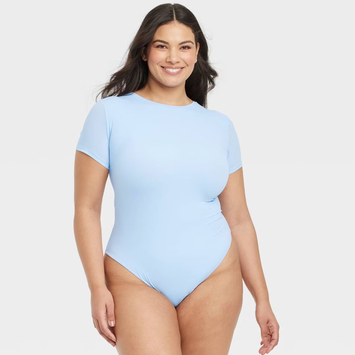 Women's 4-Way Stretch Short Sleeve Bodysuit - Auden™ | Target