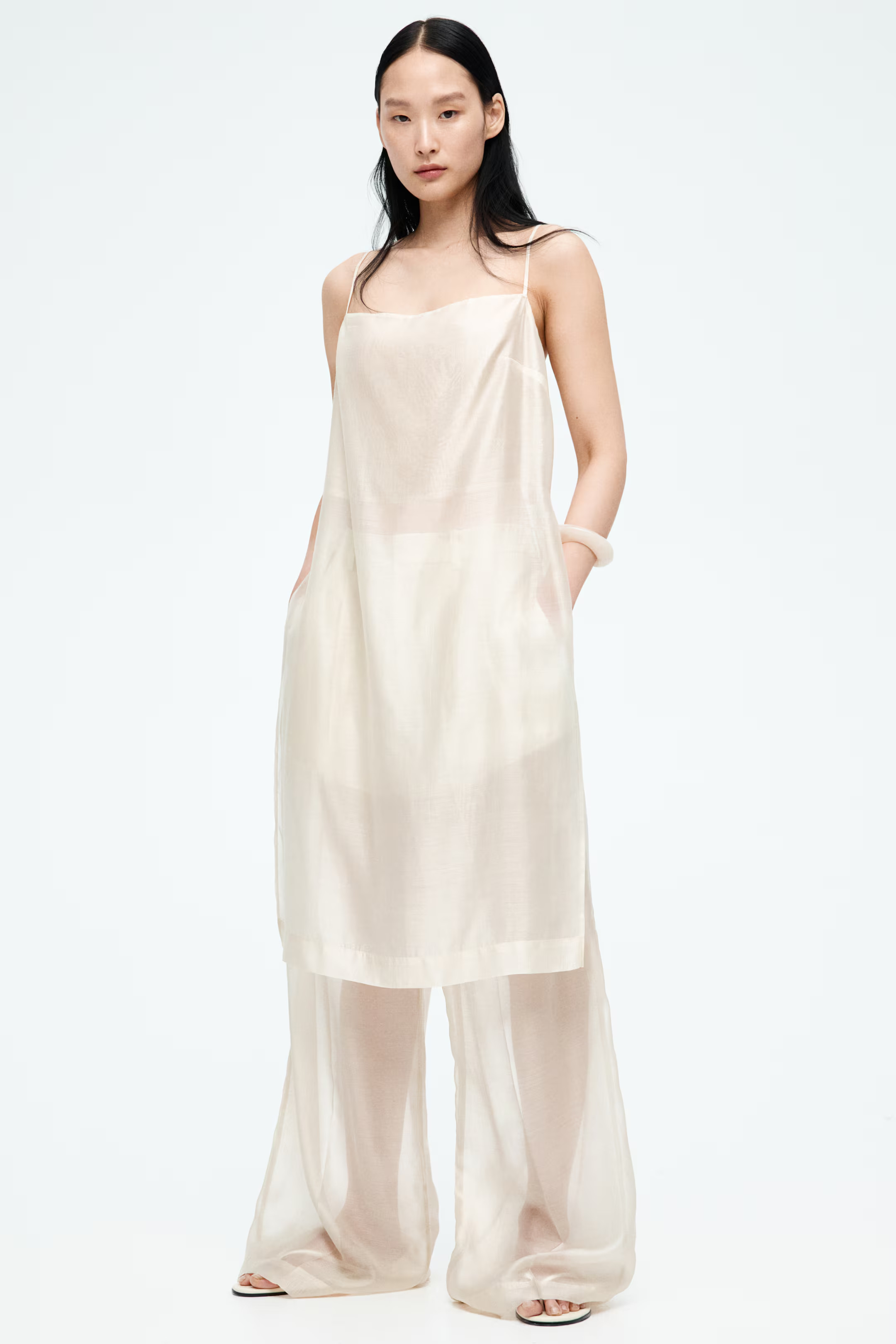 Top lungo con spalline | H&M (FR, IT, ES, PT, BE)