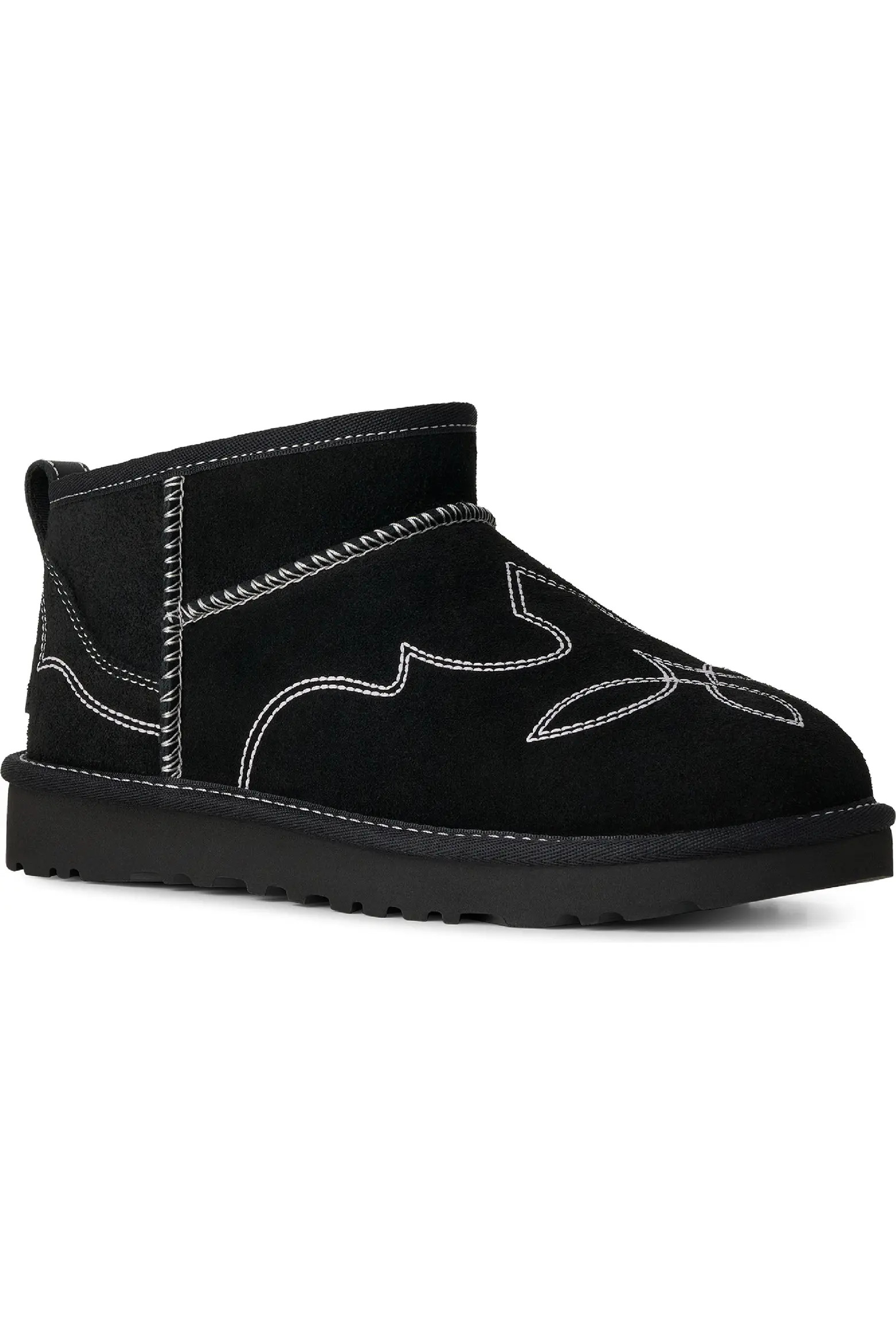 UGG\u00ae Women's Classic Ultra Mini Western Leather Boot (Women) | Nordstrom | Nordstrom