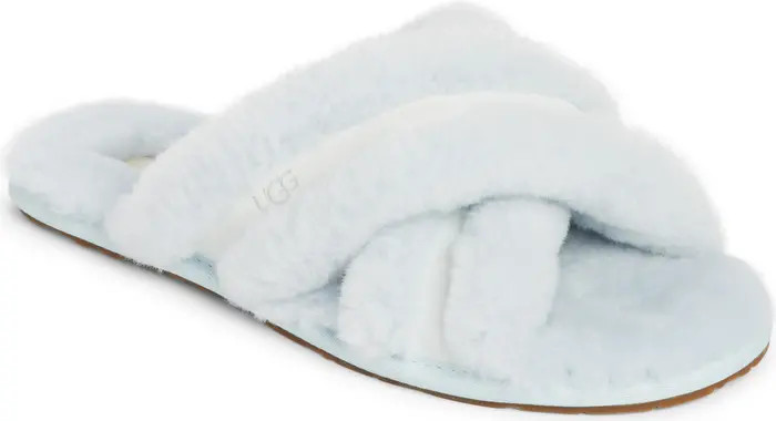 Scuffita Genuine Shearling Slide Slipper (Women) | Nordstrom