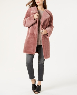 Style & Co Faux-Fur Teddy Coat, Created for Macy's | Macys (US)