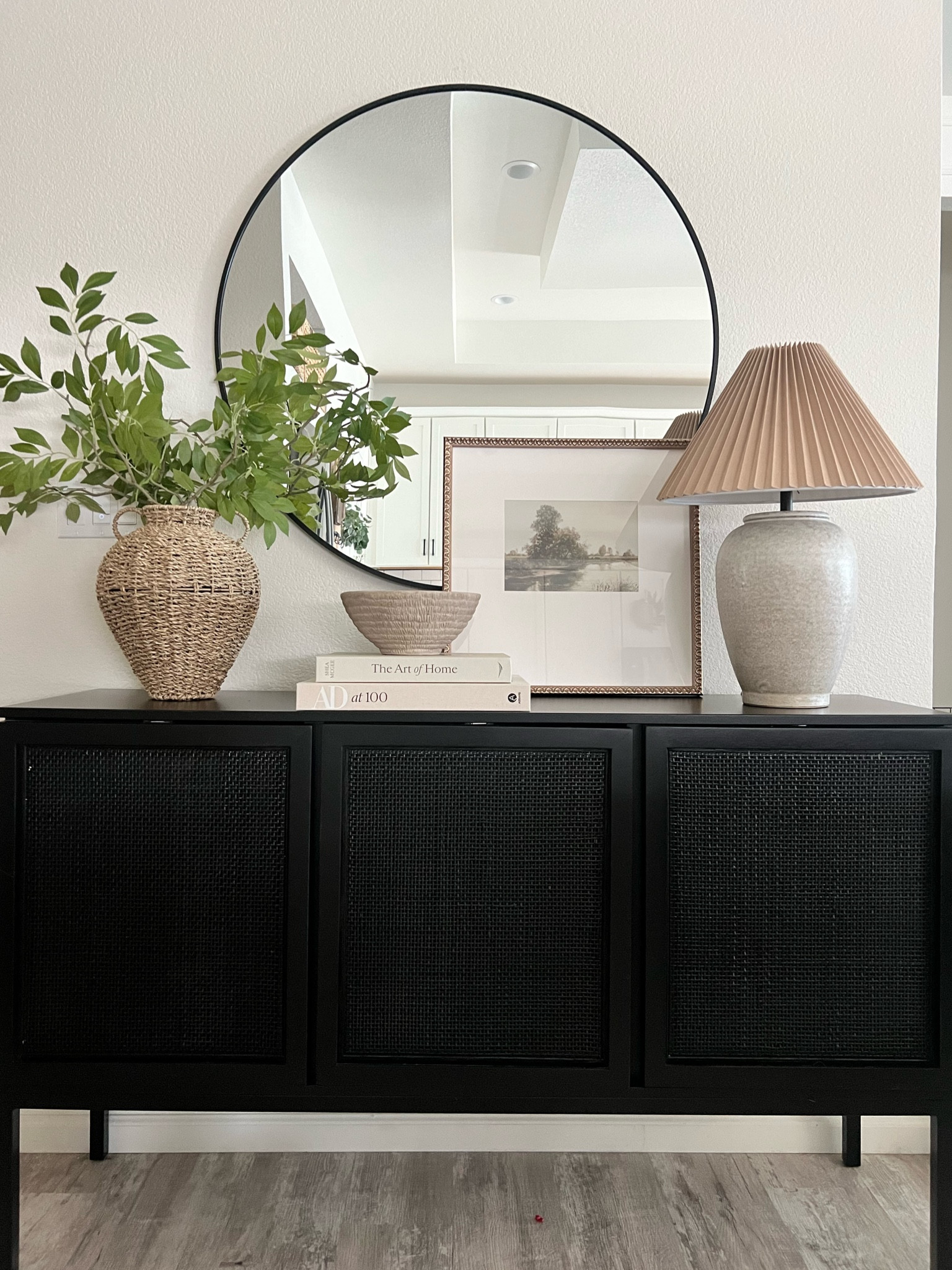 Console styling after Christmas 🙌🏼✨

#LTKHome