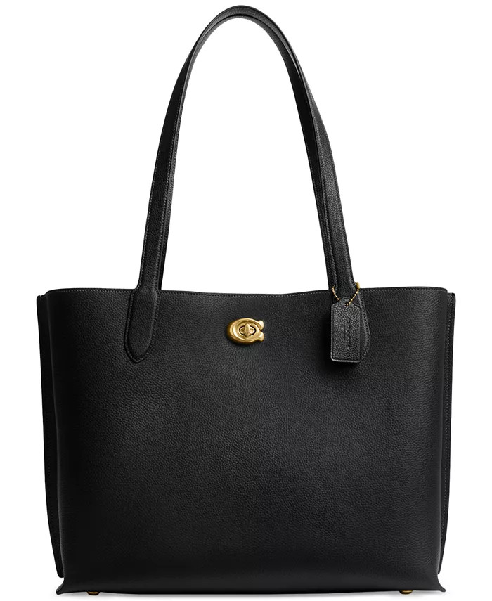 COACH Willow Large Leather Tote 38 - Macy's | Macy's