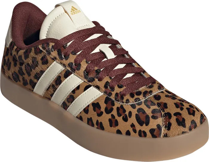 adidas VL Court 3.0 Genuine Calf Hair Sneaker (Women) | Nordstromrack | Nordstrom Rack