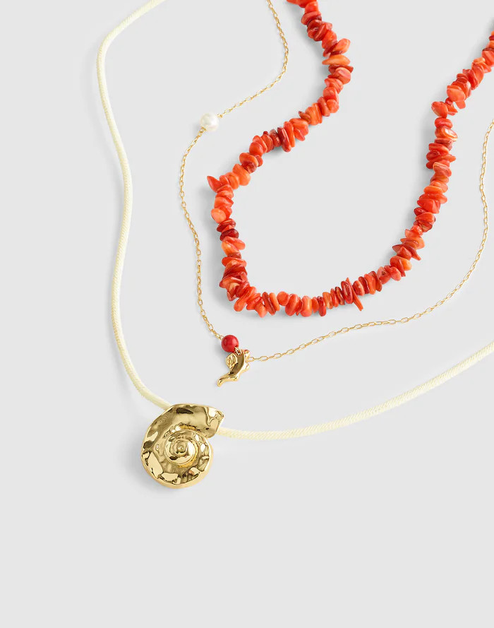 Three-Pack Puka Shell Necklace Set | Madewell