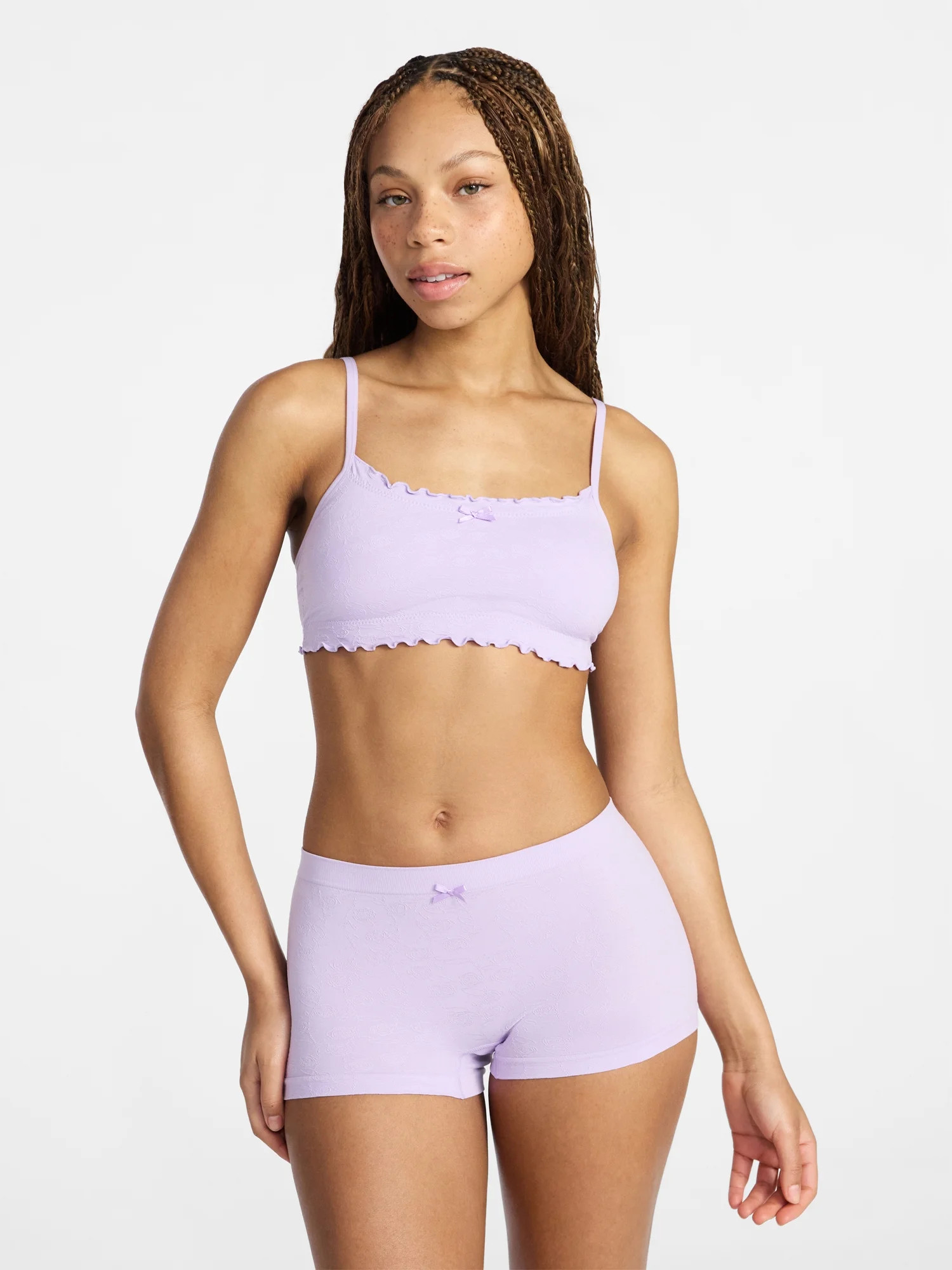 No Boundaries Seamless Cami and Boyshort Set, 2-Piece, Women's XS-XXXL | Walmart (US)