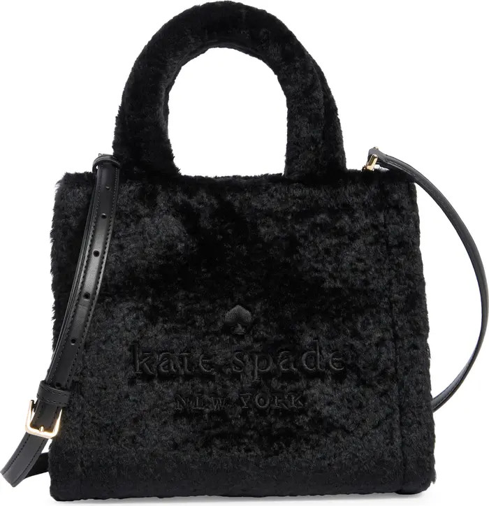 Kate Spade New York ellie faux fur small tote bag | Nordstromrack | Nordstrom Rack