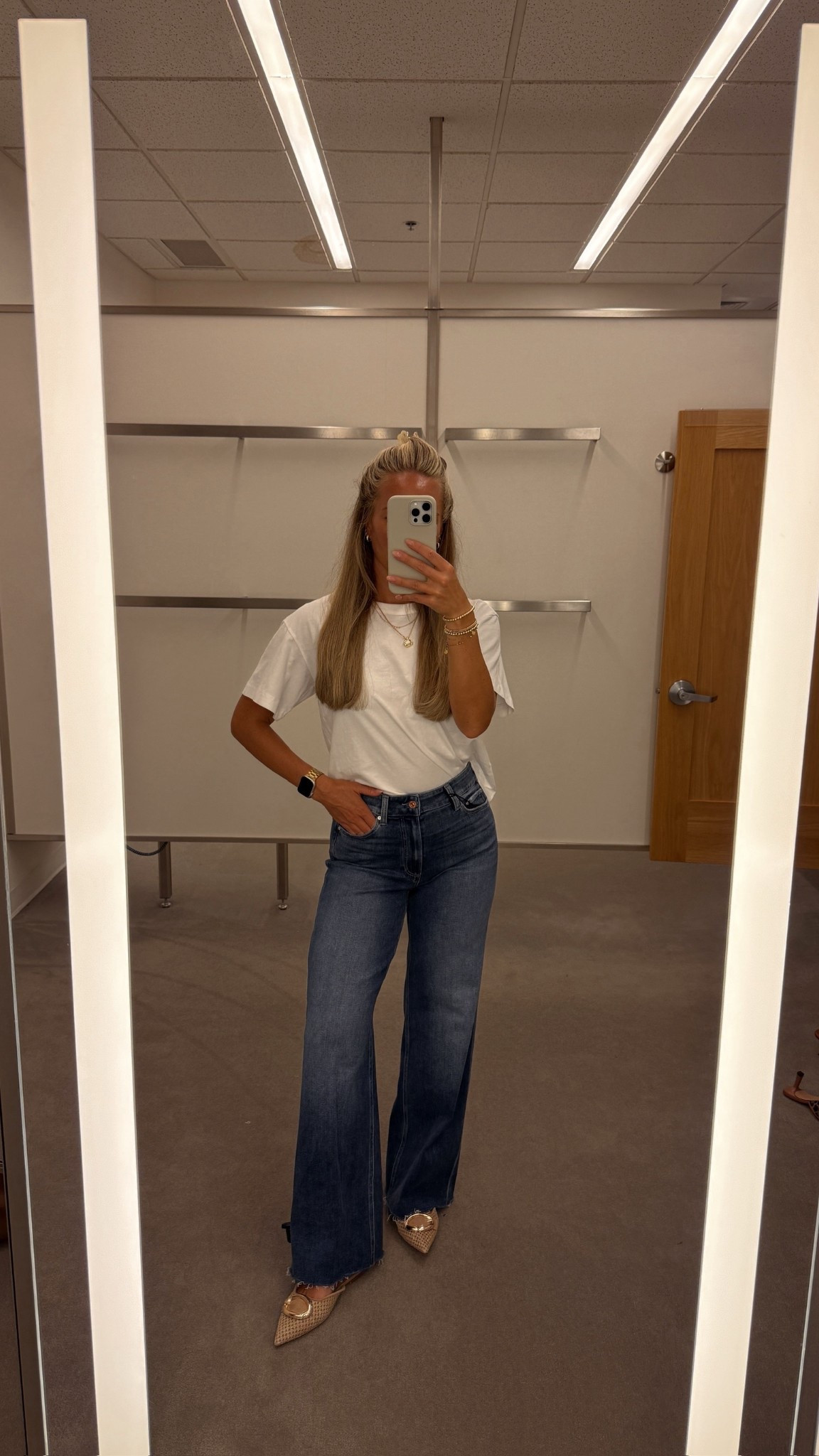 NSale - classic look FTW 🙌🏼 the denim goes fast! Love this look for now & Fall

Small in top, 26 jeans

Best white tee, fall denim, fall fashion, summer fashion, fall outfit, summer outfit, best of Nsale, classic fit, weekend fit 

#LTKShoeCrush #LTKSaleAlert