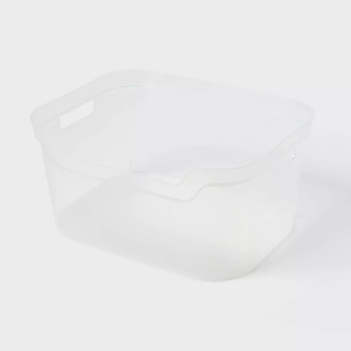 Large Open Front Storage Bin Clear - Brightroom™: Plastic, Portable, Nesting, Universal Storage... | Target