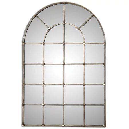Barwell Arched Window Pane Farmhouse Mirror | Build.com, Inc.
