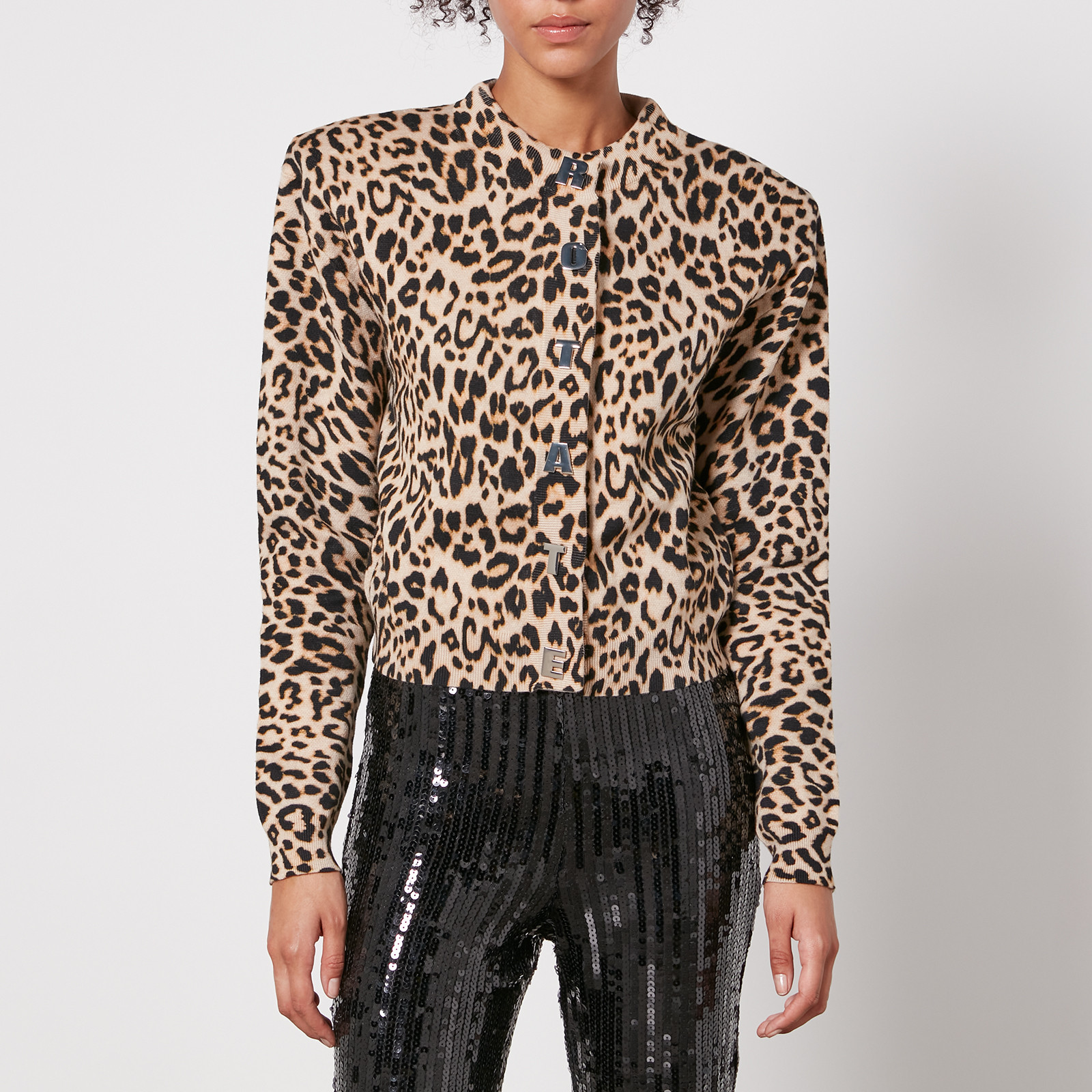 ROTATE Birger Christensen Cotton and Cashmere-Blend Cardigan - DK 40/UK 12 | Coggles | Coggles (Global)