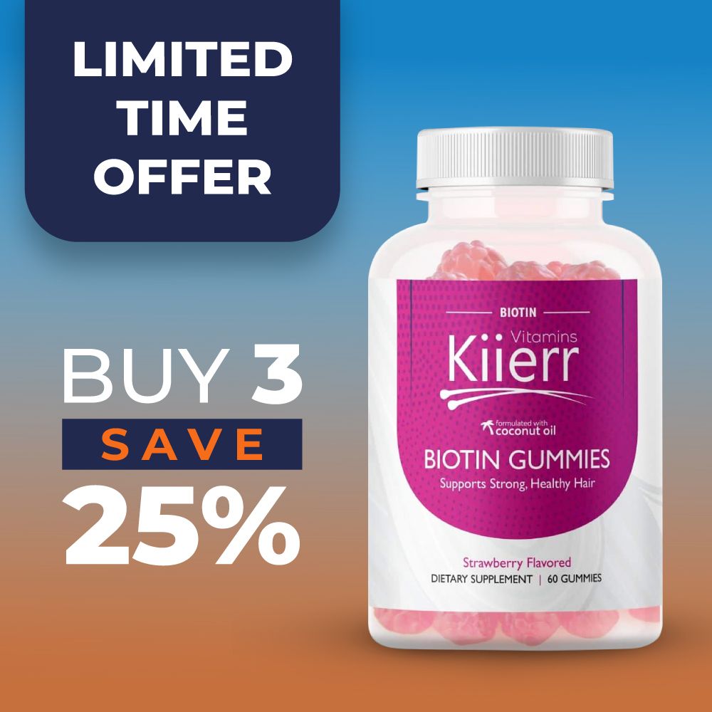 Biotin Gummies For Hair Growth | Kiierr International