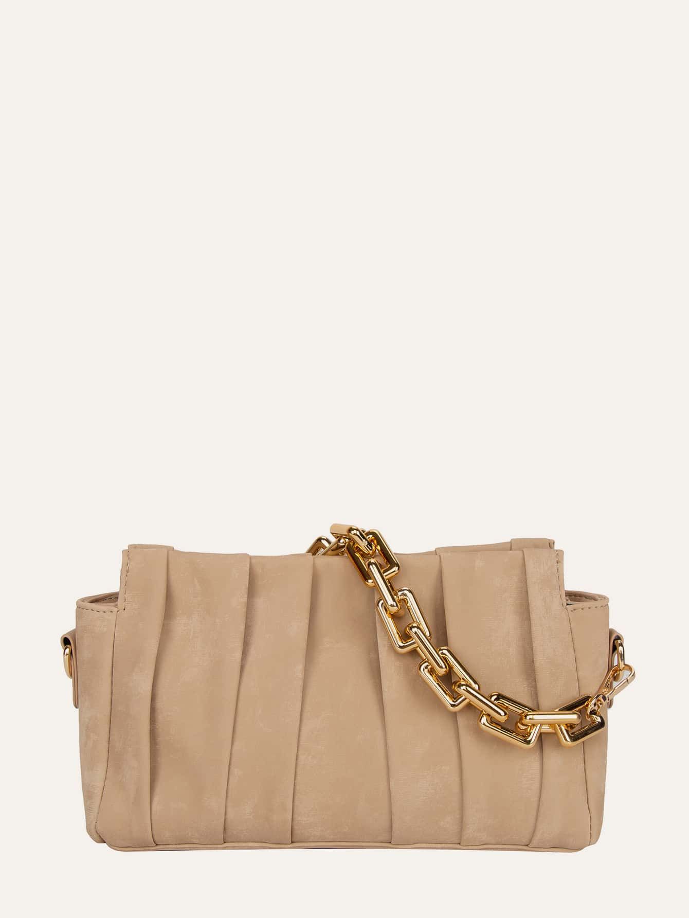 Minimalist Ruched Bag | SHEIN