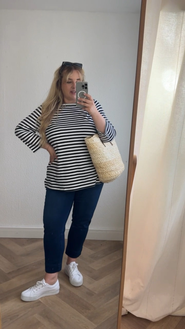 Maritimes Outfit 🐚🐠

#plussizefashion #muster #denim #curvy #maritim #ullapopken

#LTKplussize #LTKdeutschland #LTKmidsize