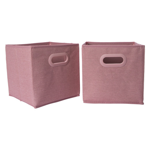 collapsible fabric storage cubes 9.84in x 9.84in 2-count | Five Below