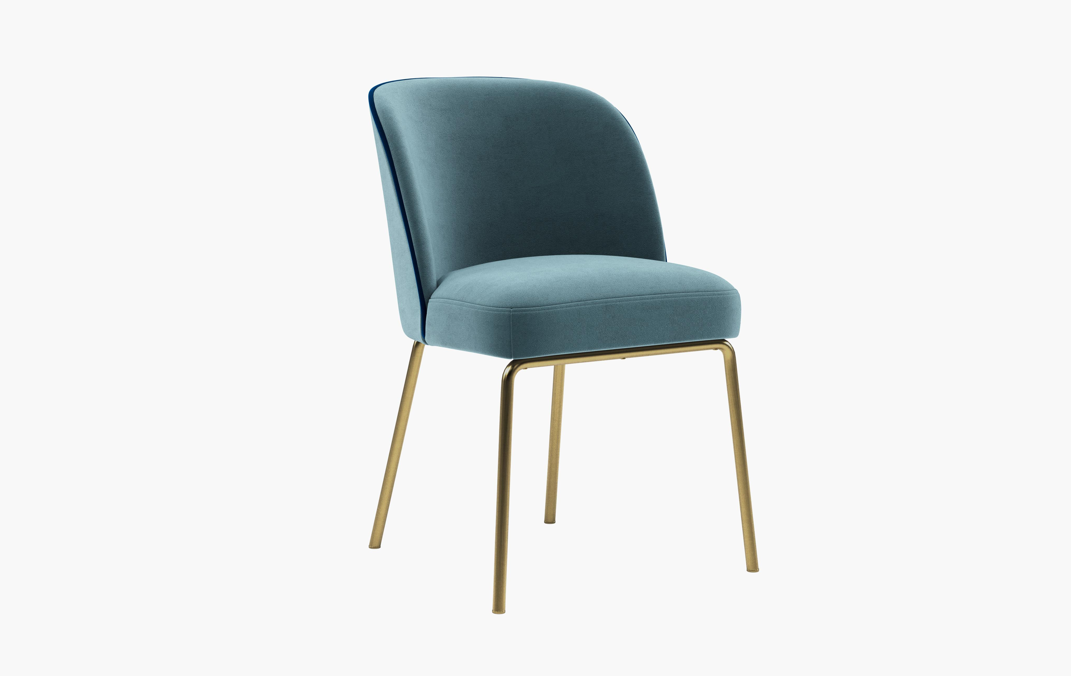 Monte Upholstered Armless Chair | Interior Define