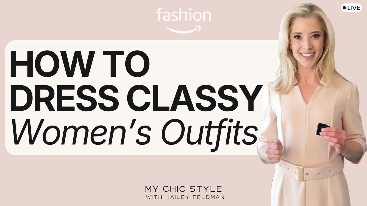 Looking put together isn't about trends, it's about knowing the formula. Join me LIVE to uncover my classy women's styling secrets. Recreate my looks, shop my outfits, & learn my style hacks & tricks I use everyday when I get dressed. Goal: look classy, put together, and elegant... on an Amazon Fashion budget!

➡ JOIN: https://www.amazon.com/live/broadcast/854687fe-6729-40e4-b6ff-3af894ea1c3e
➡ DATE: 📅 Friday, August 21, 2026 • 12:15 PM ET

💃 FOR SHOPPERS WHO...
→ Want my real styling secrets, not just another outfit roundup
→ Want to learn how to dress classy on a budget
→ Have a tight budget but still want to feel confident
→ Need everyday styling ideas that actually work
→ Want the formula that makes every outfit look expensive
→ Want to shop my top Amazon fashion finds, shoppable in real time
→ Want casual chic outfits for women that still look put together

#LTKgrwm #LTKPetite #LTKdayinmylife