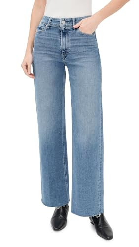 PAIGE Women's Anessa Jeans with Raw Hem, Big Sky, 26 | Amazon (US)