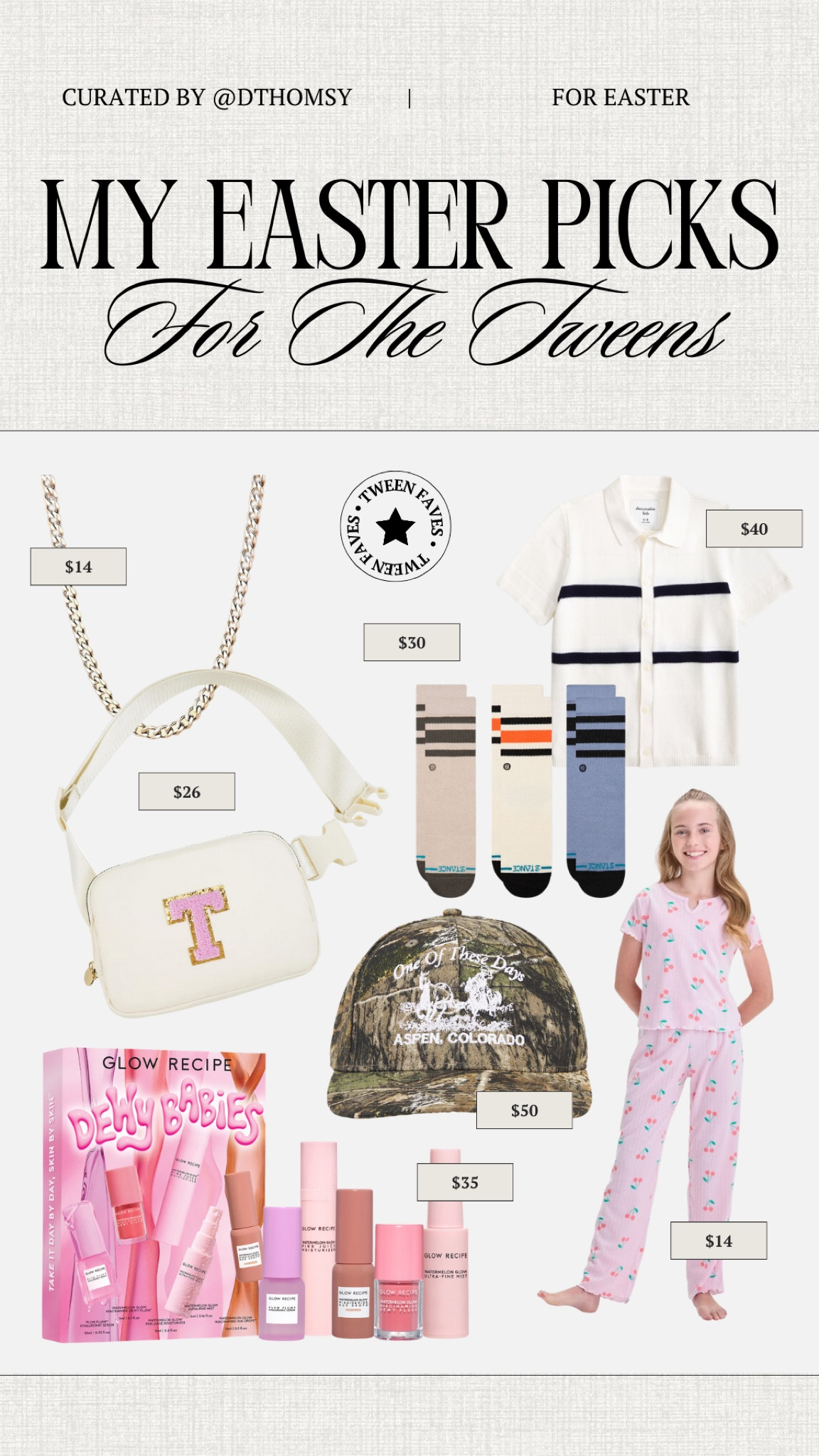 gift guide (easter - for tweens)

#LTKSeasonal #LTKFindsUnder50 #LTKKids