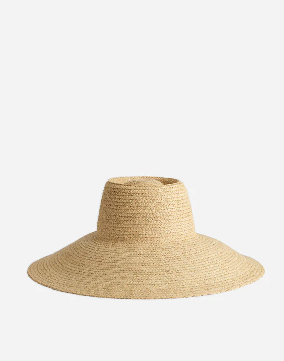 Long Brim Raffia Hat | Madewell