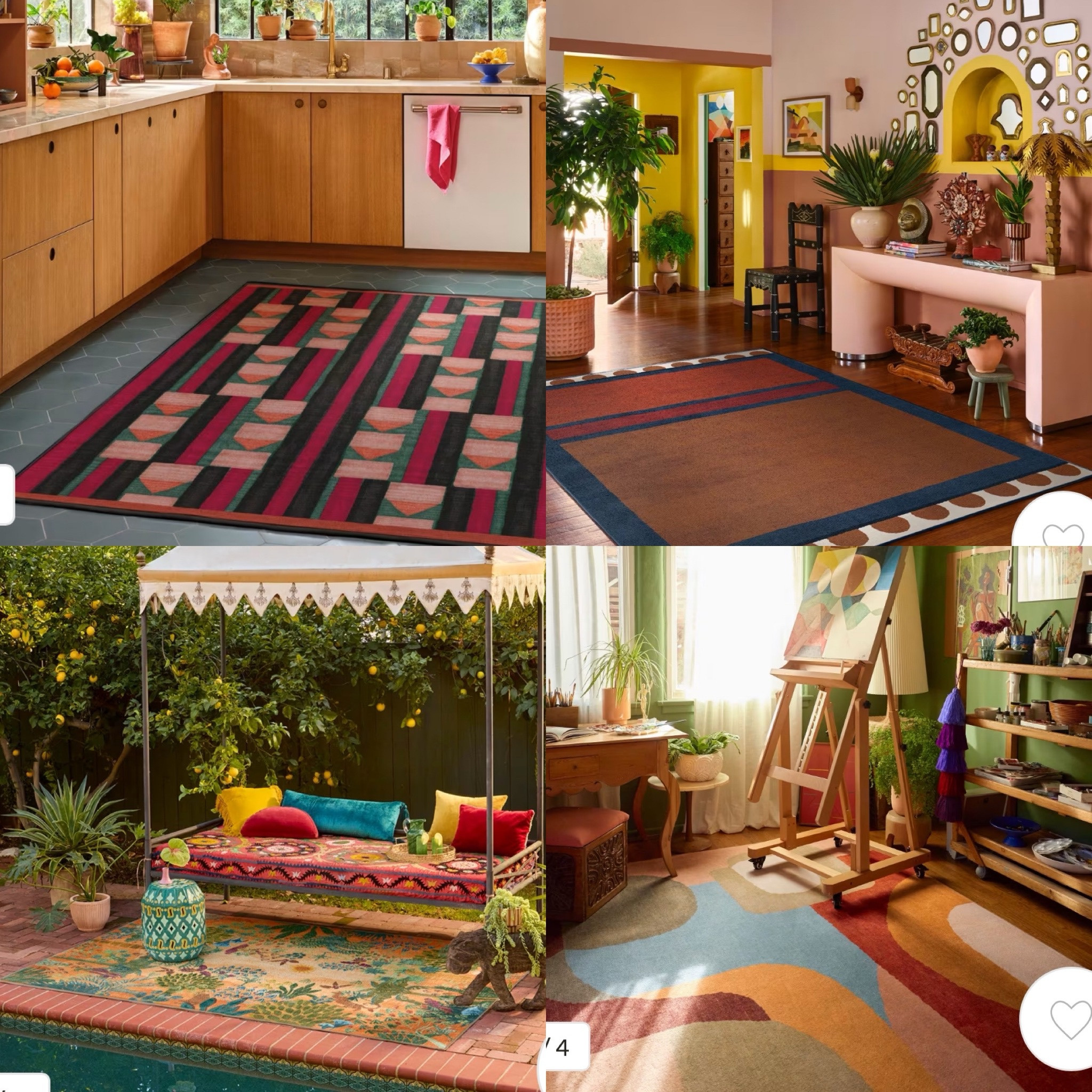 Cheerful color definitely can make you feel happy. Check out these newly launched Rugganle X Justina Blakeney collection. Love the vibrant colorways and the bold patter they will elevate any space with fashion-forward aesthetic. And yes, these rugs can be machine-washed. 

#LTKhome #LTKFestival #LTKSeasonal