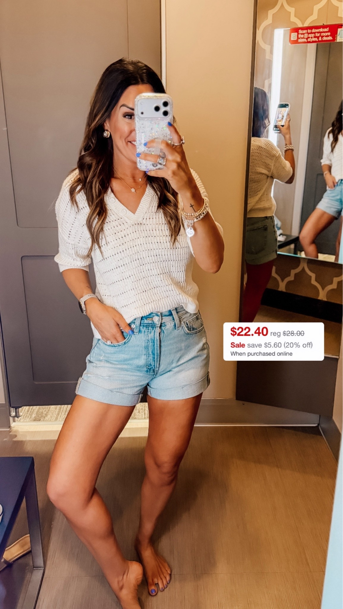 Wearing an XS in the top and a 2 in the shorts that are currently on sale at Target!

#LTKgrwm #LTKootd #LTKdayinmylife