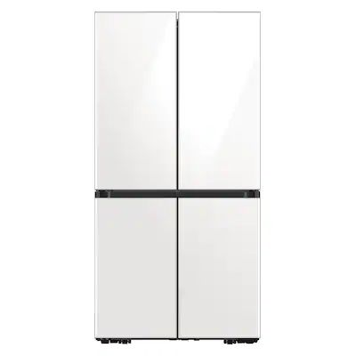 Samsung Bespoke 22.8-cu ft 4-Door Counter-depth French Door Refrigerator with Dual Ice Maker and ... | Lowe's