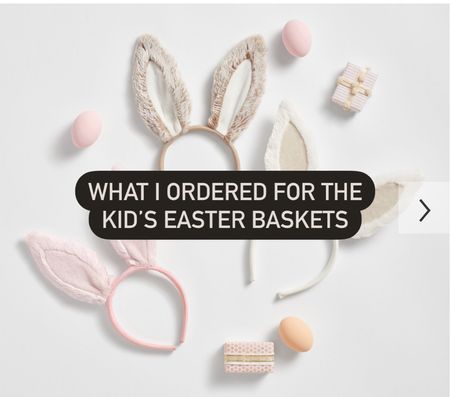 What I ordered for the kid’s Easter baskets. Harper had this Easter backet with liner already, so I got Camden a matching one. Matching swimsuits has become and Easter tradition. Probably will pick up books to add to this. 

Easter baskets, Kids Easter 

#LTKfamily #LTKSeasonal #LTKkids