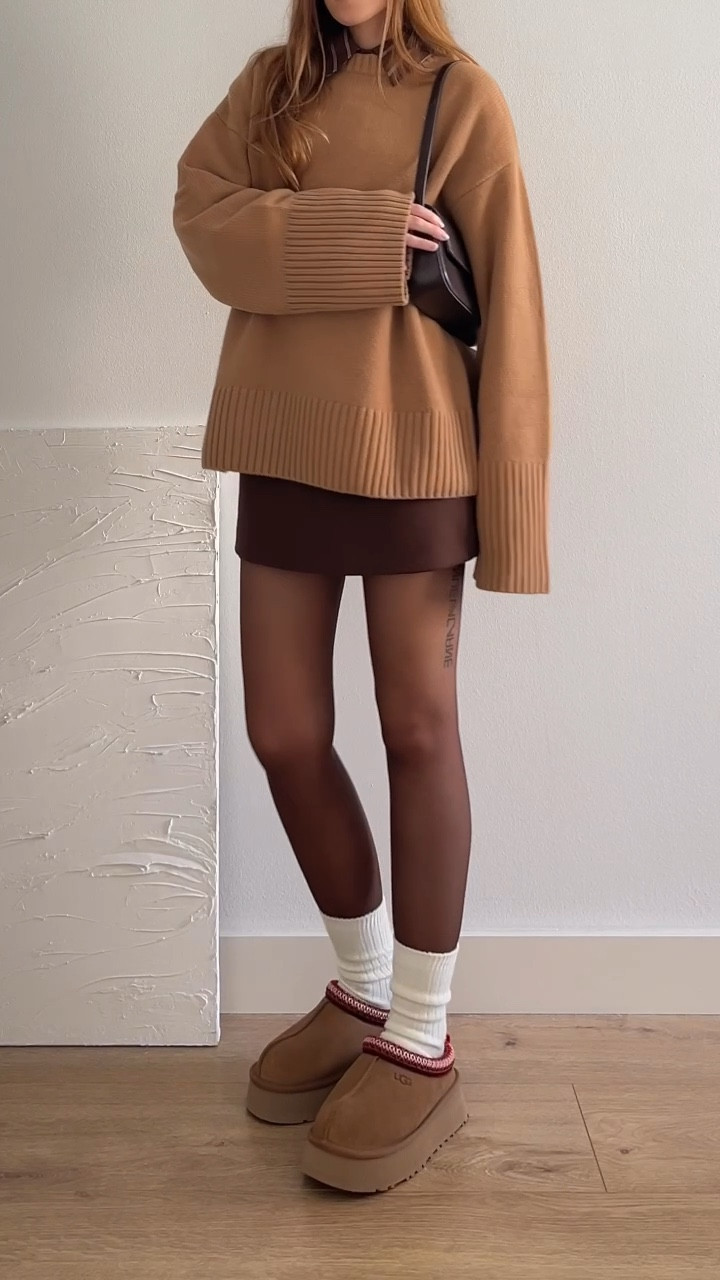 Brown outfits for fall - cosiest @hm knit and @ugg tazz

#LTKSeasonal #LTKPetite #LTKStyleTip