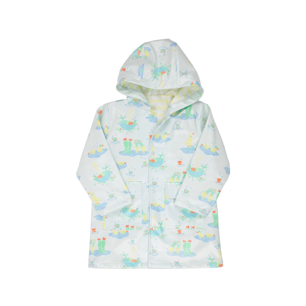 Liquid Sunshine Slicker - Play in the Puddles Blue | The Beaufort Bonnet Company